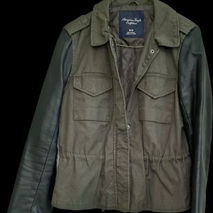 American Eagle Denim/Polyurethane Jacket